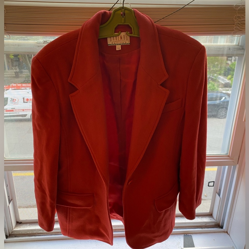 Braemar Petites Jeremy Scott Vintage Reporter Blazer